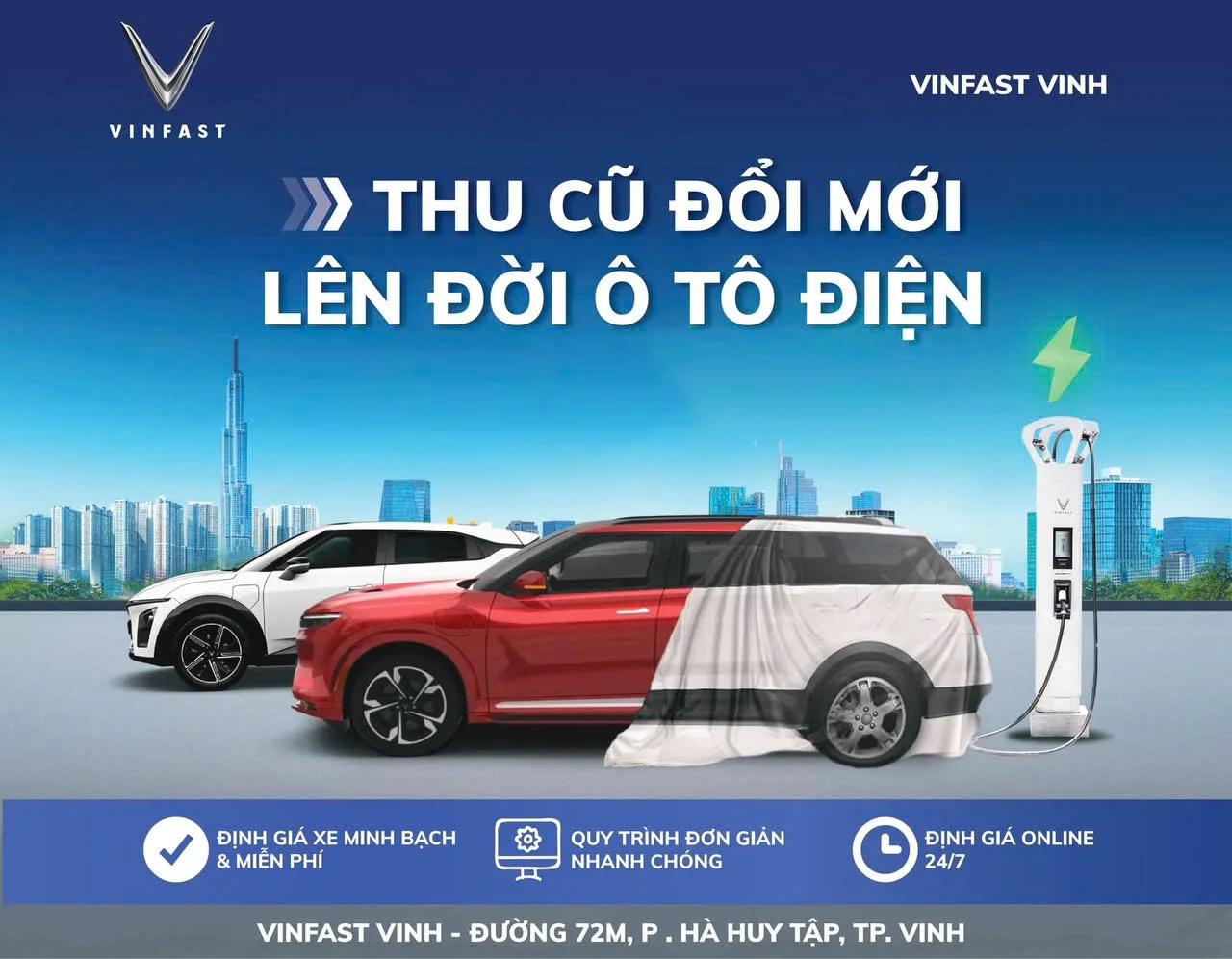 CHƯƠNG TRÌNH THU CŨ ĐỔI MỚI VINFAST DÀNH RIÊNG CHO CHỦ SỞ HỮU VF 8 VÀ VF 9